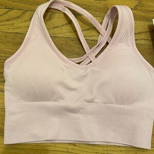 Zella Light Pink Sports Bra